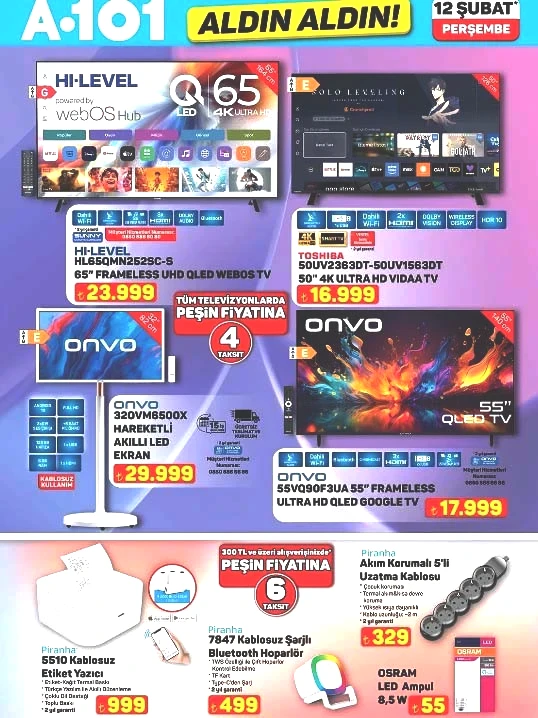 A101 AFİŞİ 12 ŞUBAT 2026 AKTÜEL KATALOG ÜRÜNLERİ A101 AFİŞİ 12 ŞUBAT 2026 AKTÜEL KATALOG ÜRÜNLERİ