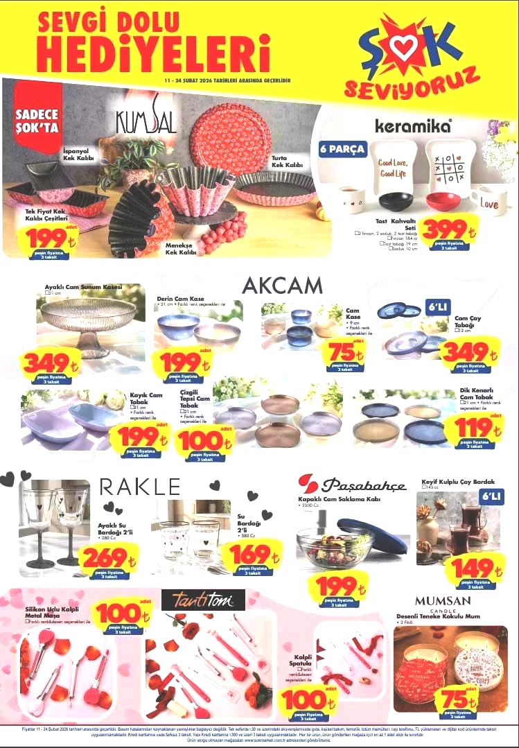 11-24 ŞUBAT ŞOK AKTÜEL ÜRÜNLER KATALOĞU