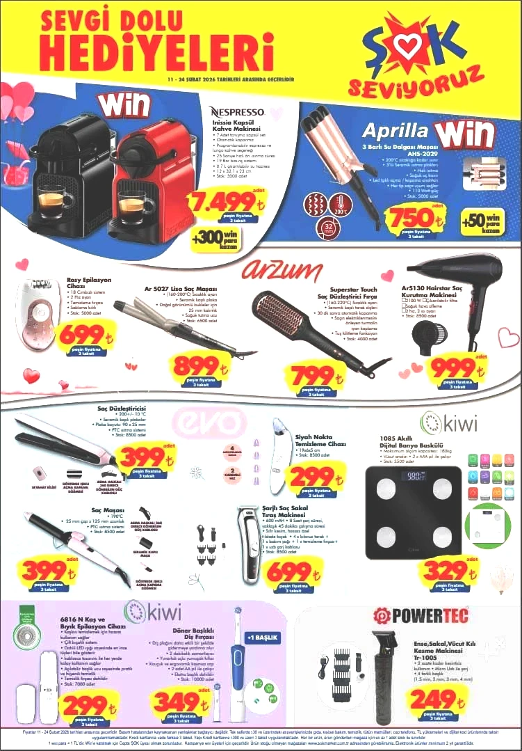 11-24 ŞUBAT ŞOK AKTÜEL ÜRÜNLER KATALOĞU
