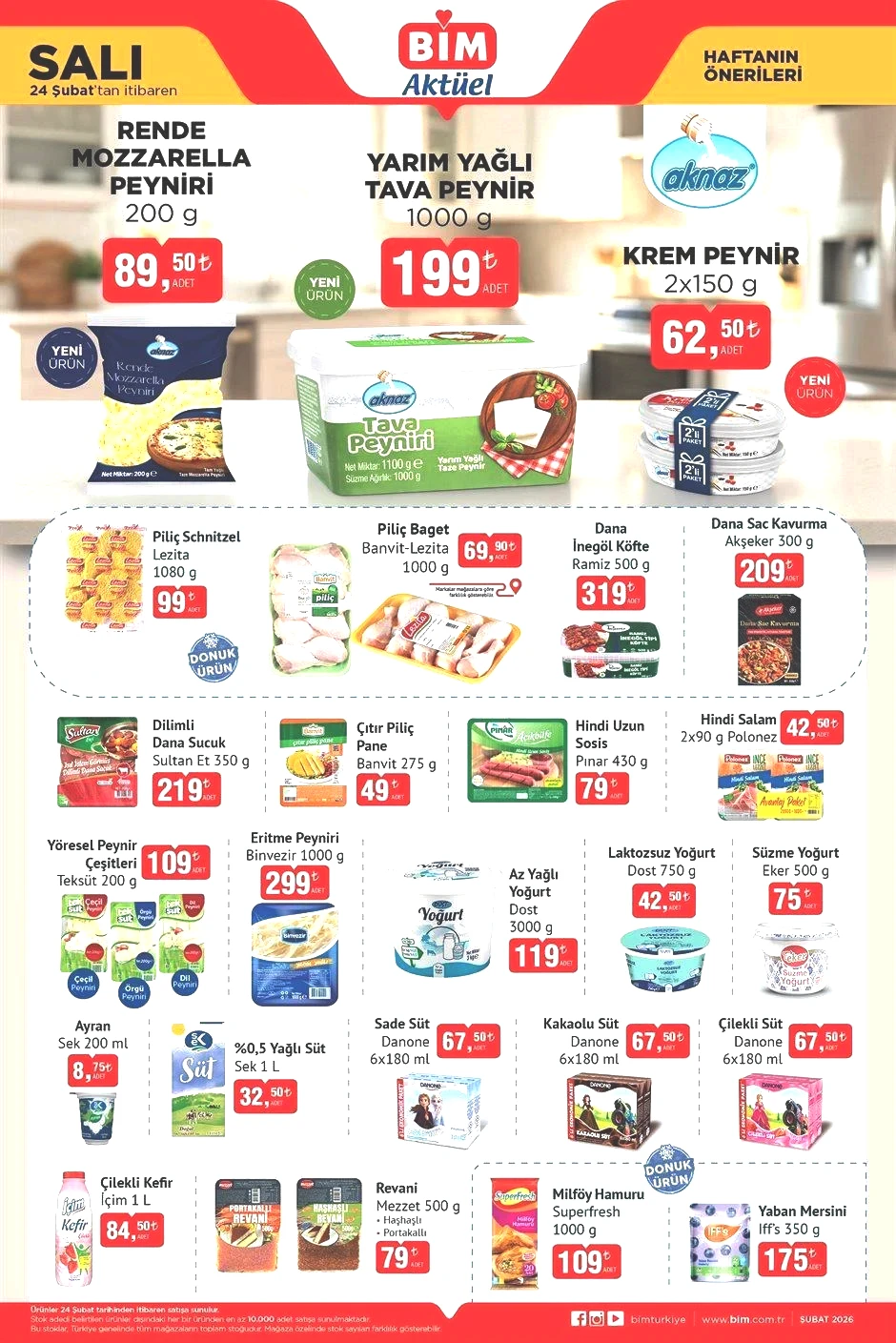 24 ŞUBAT SALI BİM AKTÜEL ÜRÜNLER KATALOĞU