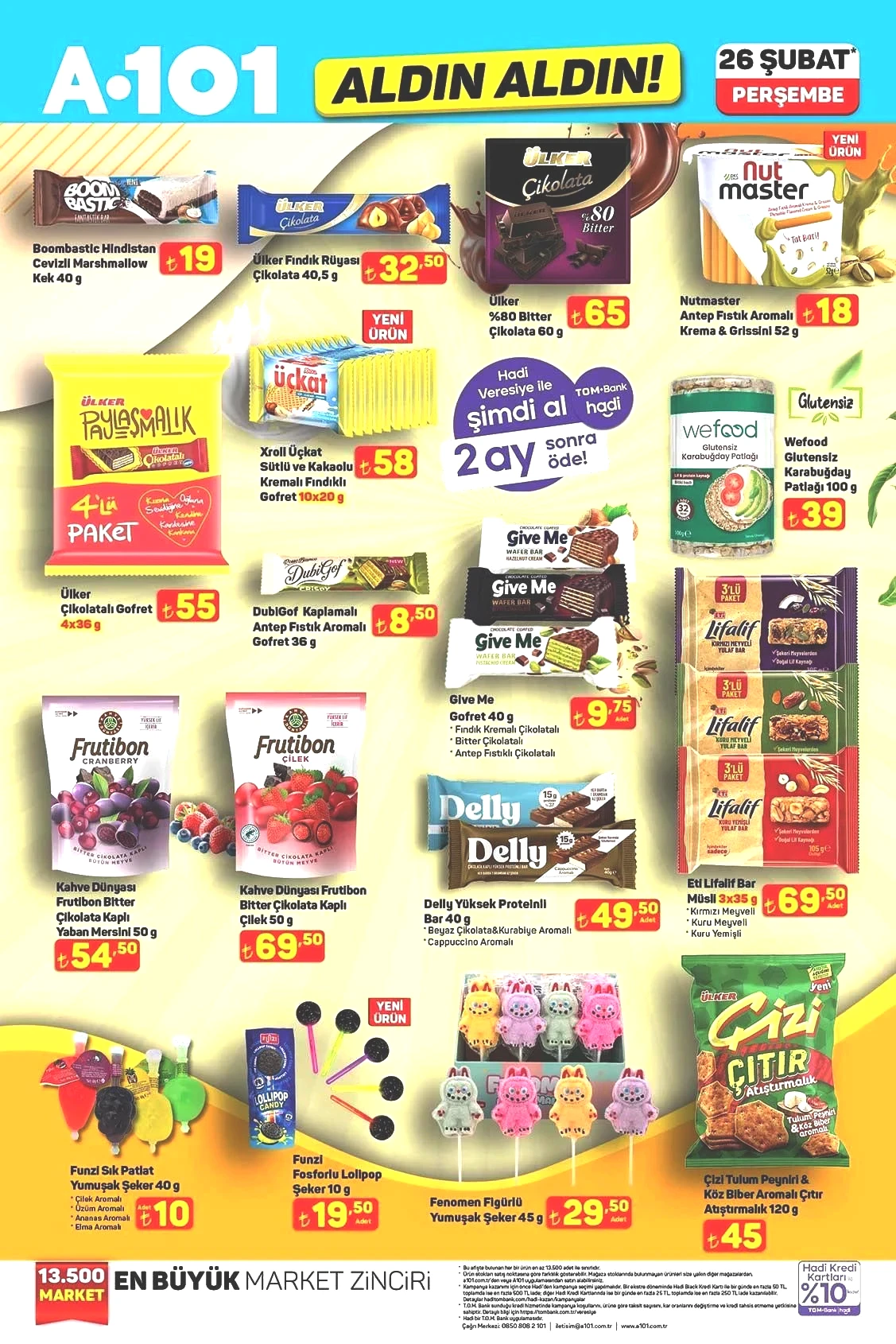 26 ŞUBAT A101 ALDIN ALDIN AKTÜEL KATALOĞU