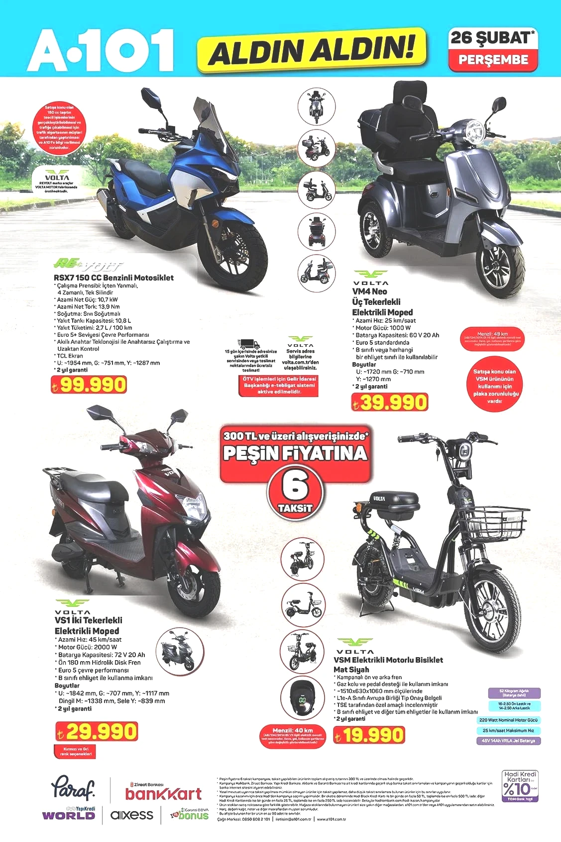 26 ŞUBAT A101 ALDIN ALDIN AKTÜEL KATALOĞU