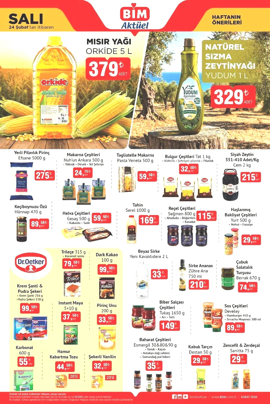 BİM 24 ŞUBAT SALI AKTÜEL KATALOĞU