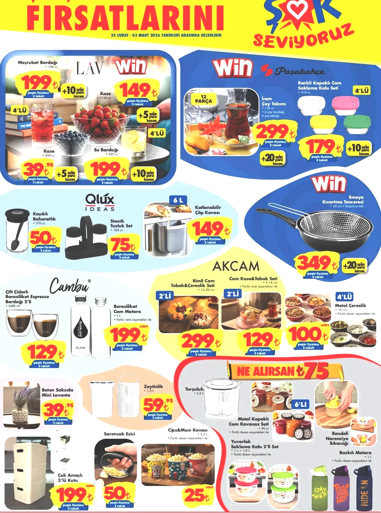 ŞOK aktüel 25 Şubat ürünleri raflarda yerini aldı! Bugün ŞOK'a kol saatleri, pamuklu battaniye ve 3'lü ankastre seti geliyor