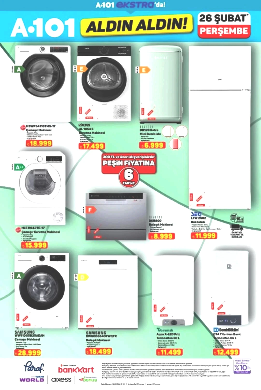 A101 e Columbia mont çeşitleri geliyor! 26 Şubat  2026 A101 katalog yayınlandı! 7