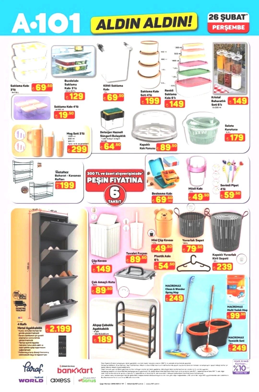 A101 e Columbia mont çeşitleri geliyor! 26 Şubat  2026 A101 katalog yayınlandı! 16